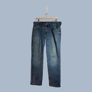 Old Navy Rugged Fit Straight Leg Jeans Built In Tough, Built In Flex Sz 34 x 30